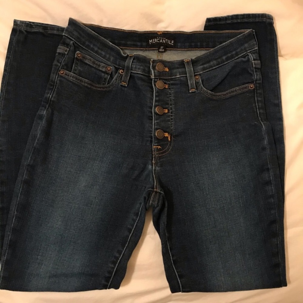 J.Crew Mercantile Button Fly 27”